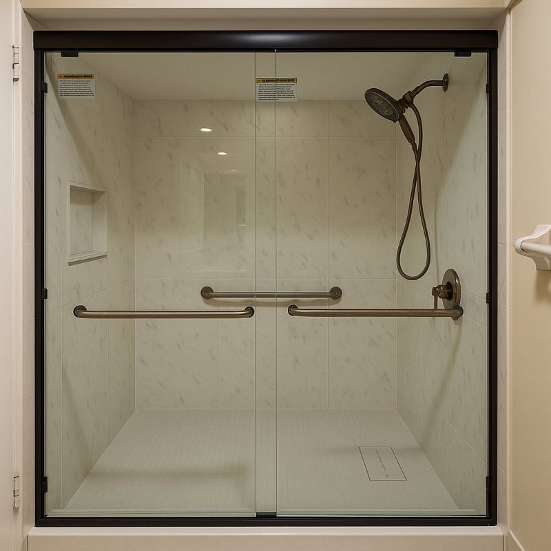 Walk In Shower Installation detail